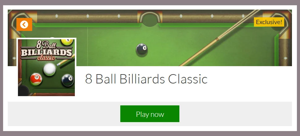 8 Ball Billiards Classic - Skill Game