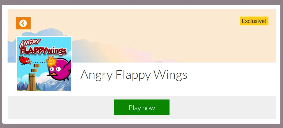 Angry Flappy Wings - Skill Game