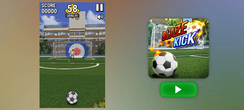 Blaze Kick - Skill Game