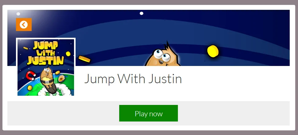 Jump With Justin - Skill Game