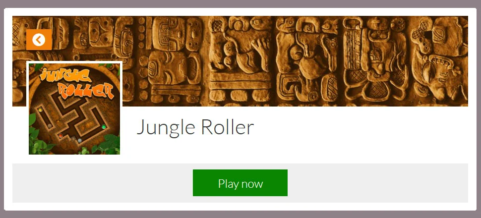 Jungle Roller - Skill Game
