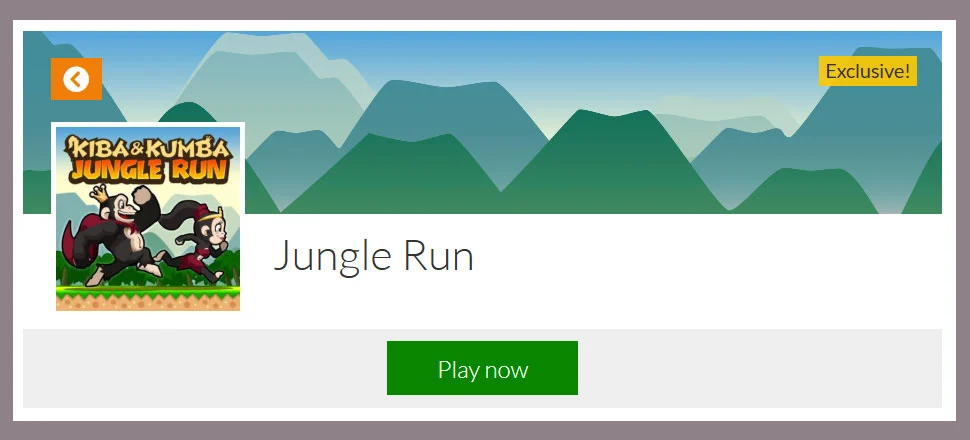 Jungle Run - Skill Game