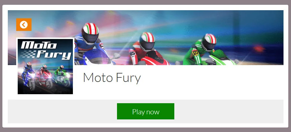 Moto Fury - Skill Game