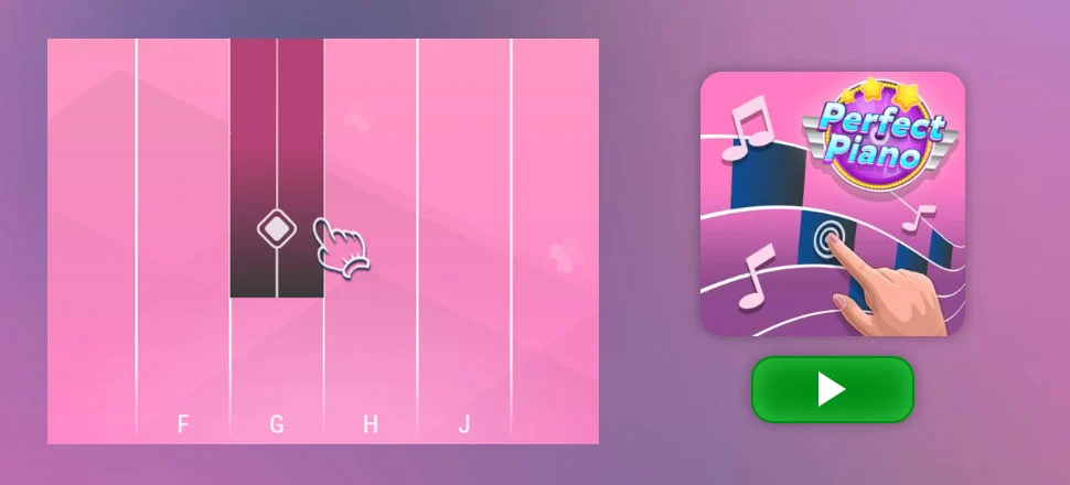 Perfect Piano - Skill Game