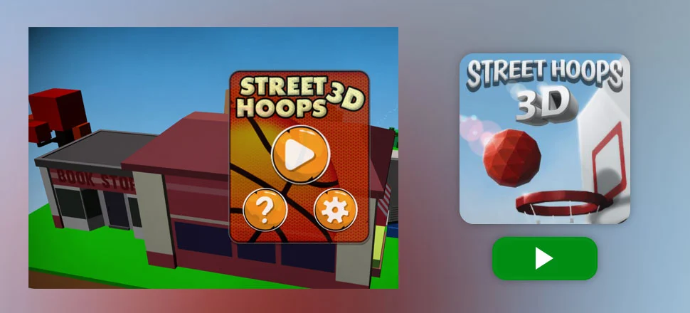 Street Hoops 3D - Skill Game