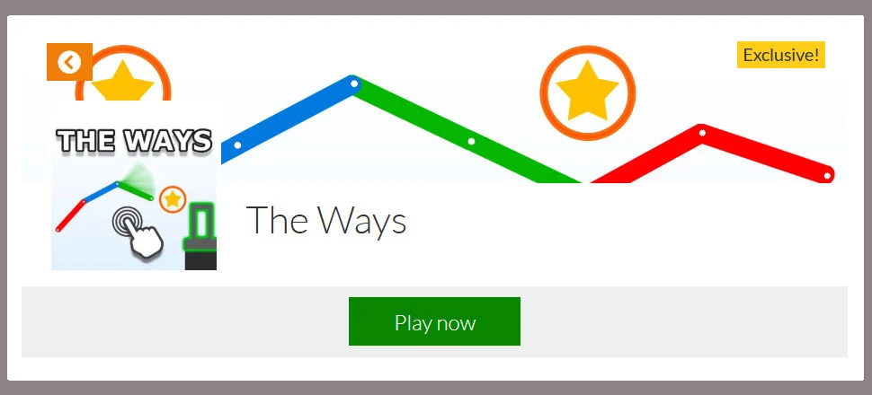 The Ways - Skill Game