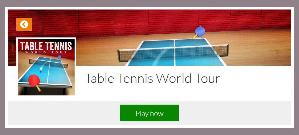 Table Tennis World Tour - Sports Game