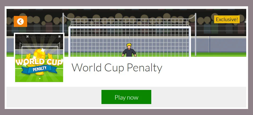 World Cup Penalty - Sports Game