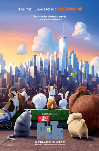 Animated Movie The Secret Life of Pets