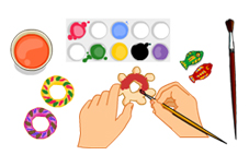 Dough Craft Coloring