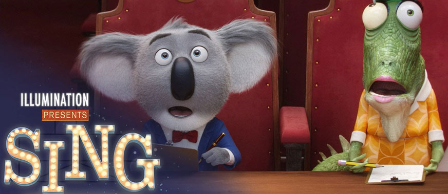 Sing - the much-awaited 3D animated musical comedy movie