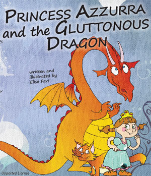 eBooks - Princess Azzurra and the Gluttonous Dragon