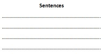Simple sentences in English