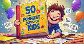 50 Funniest Jokes for Kids: Laugh-Out-Loud Humor for All Ages!