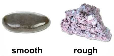 Rough And Smooth Objects Examples