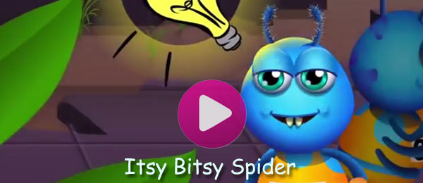 Rhymes - Itsy Bitsy Spider
