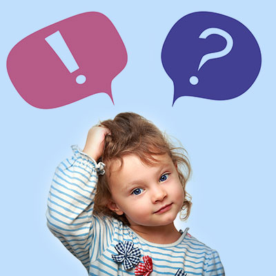 Tricky Riddles Girl Thinking