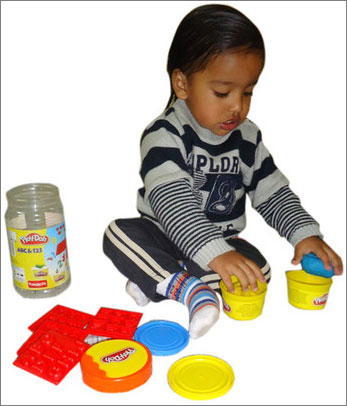 Fun Skool Play – Doh ABC 123 - Toy Game