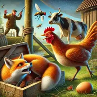 The Hen and Fox