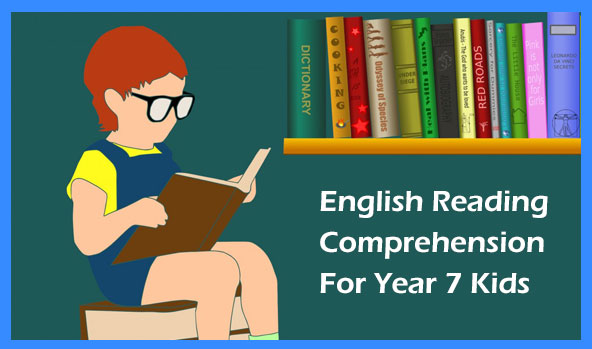 english reading comprehension for year 7 learning exercises for kids