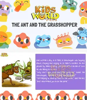 The Ant and the Grasshopper PDF Preview