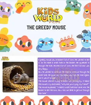 The Greedy Mouse PDF Preview