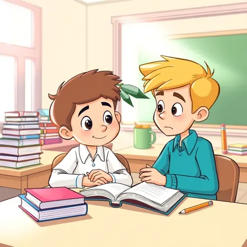 Studying with the Enemy - Short story by Maddalena Moccetti