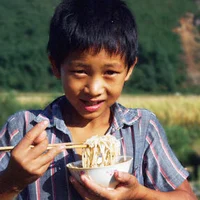 Stephen and a Bowl of Noodles