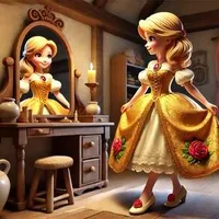 Princess Rosette at the Court of the King her Father