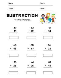 Math Activity Worksheets 1