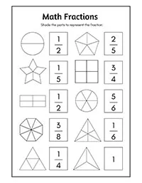 Math Activity Worksheets 3