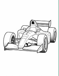 Sports And Racing Car Coloring Book